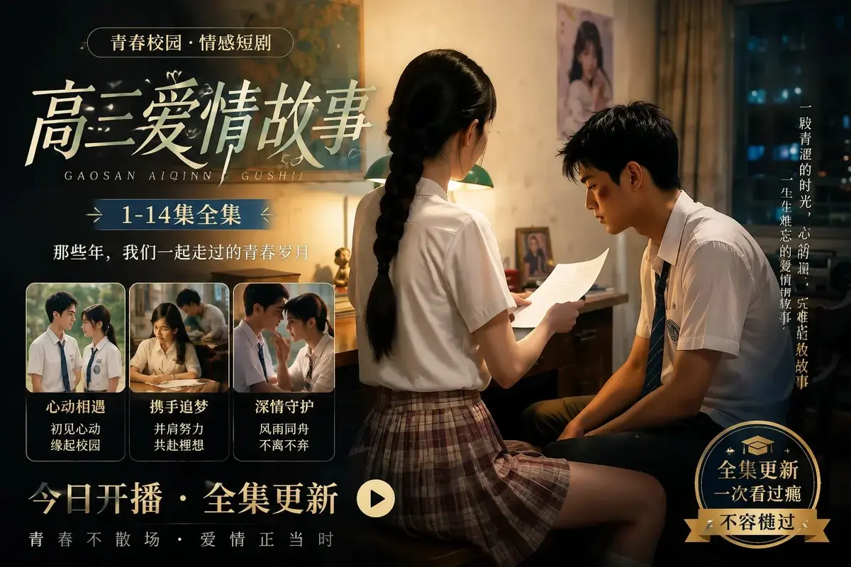 《b中高三爱情故事》高清未删减全集在线观看 - 高三爱情故事 if篇蓝光修复中字版 - 百度/阿里云盘资源直链 - 黄果魔改AI短剧系列免费观看